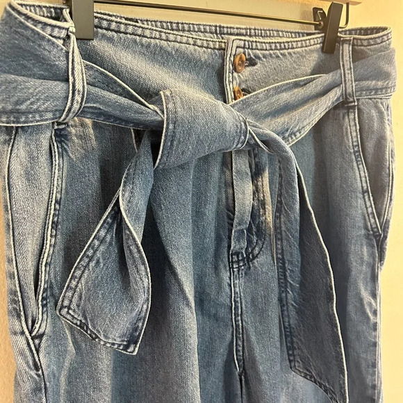 Boden Bude Pants Womens Size 10 Regular Light Vintage Jeans High Rise Trouser - Picture 5 of 10